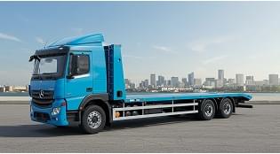 Unidad de 11 T con plataforma de 6 metros